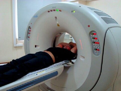 Sırt ağrısı için MRI teşhisi